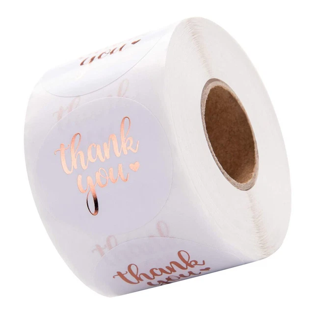 1 rolle Hochzeit Danke Label Danke Kreis Aufkleber