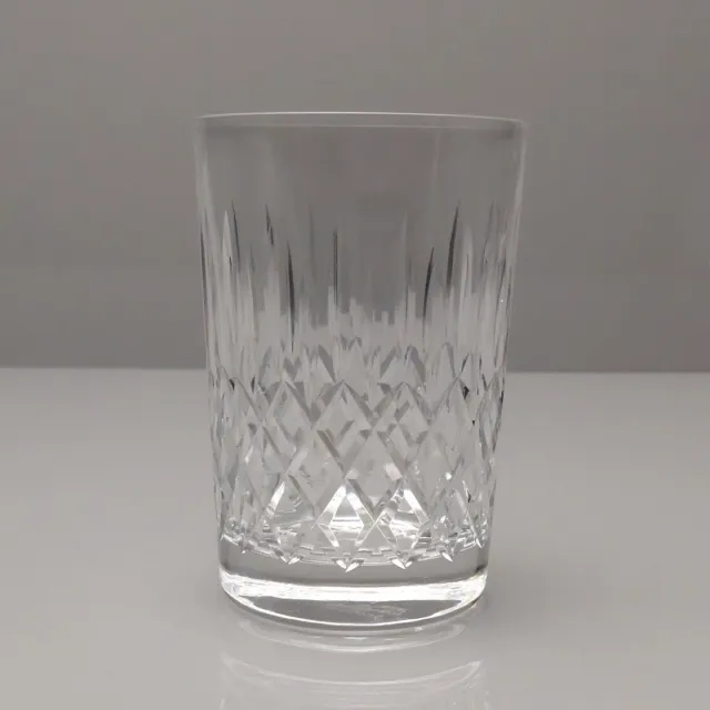 Edinburgh Crystal Appin Cut Whisky Glass Tumblers 4 1/8" 10.5cm Tall 1st Quality