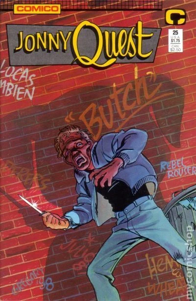 Jonny Quest #25 NM- 9.2 1988 Stock Image