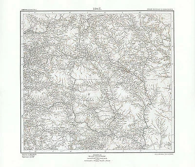 Kamerun - Lomie Konzessionsgebiet der Gesellschaft Süd-Kamerun Kolonialatlas 32
