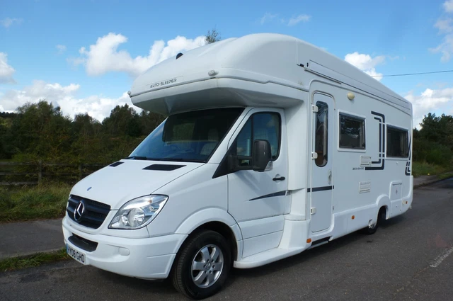 AUTOSLEEPER BERKSHIRE 4 Berth Rear Lounge Camper Van Luxury Motorhome ...