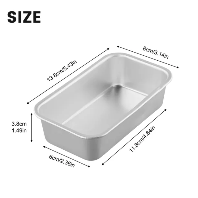 Rectangular Non Stick Loaf Pan Baking Fruit Cake Bread Tin Oven Tray Cake Mould