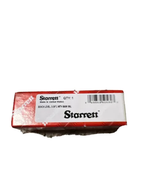 Starrett No. 130 Compact Bench Level. Made in the USA. Free Shipping