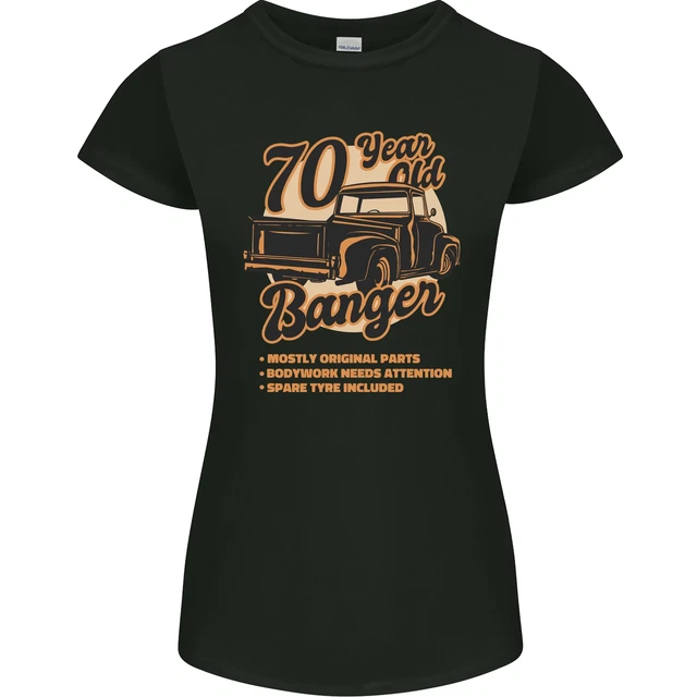 T-Shirt 70 Ans Anniversaire - 'Fabriqué Il Y A 70 Ans' - Cadeau Humoristique - 100% Coton
