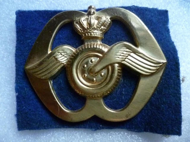 VINTAGE NETHERLANDS DUTCH Army Transport Corps Badge (BRASS, Org) £17. ...