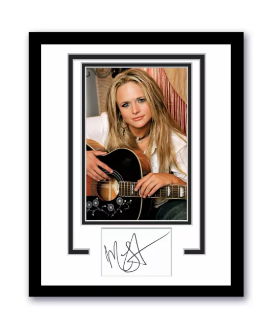 Miranda Lambert Autographed Signed 11x14 Framed Photo Country Music ACOA