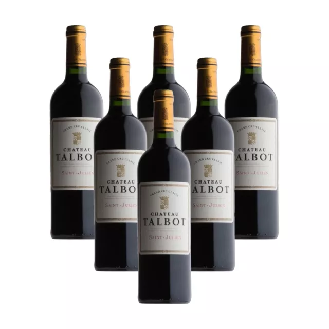 Chateau Talbot 2012 75Cl Red Wine France Blackcurrant And Berry (Case Of 6)