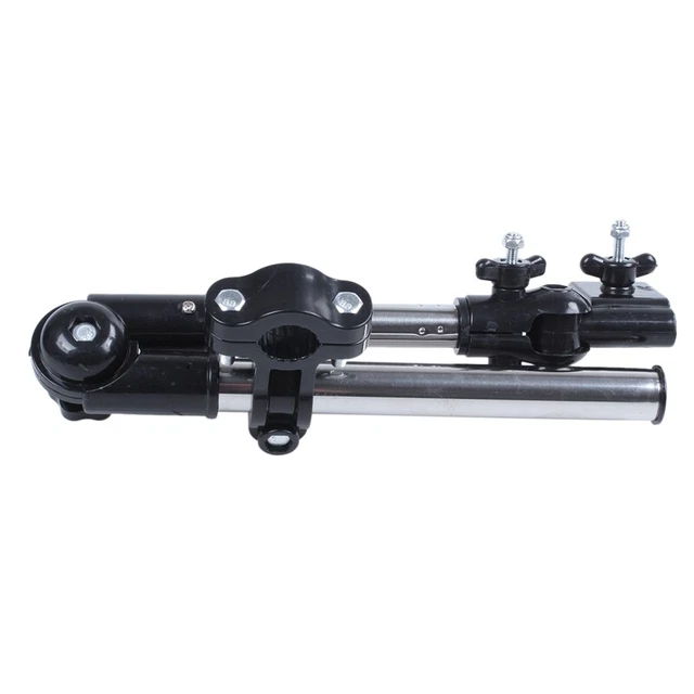 2 section wheelchair stroller chair bicycle umbrella connector holder mount sth