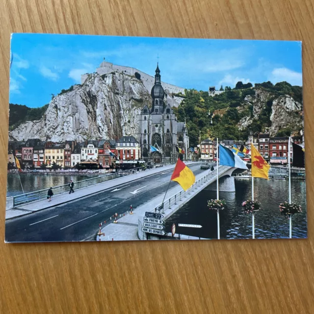 Carte Postale Ancienne Dinant Le Pont La Collégiale Et La Citadelle 1988 R E853