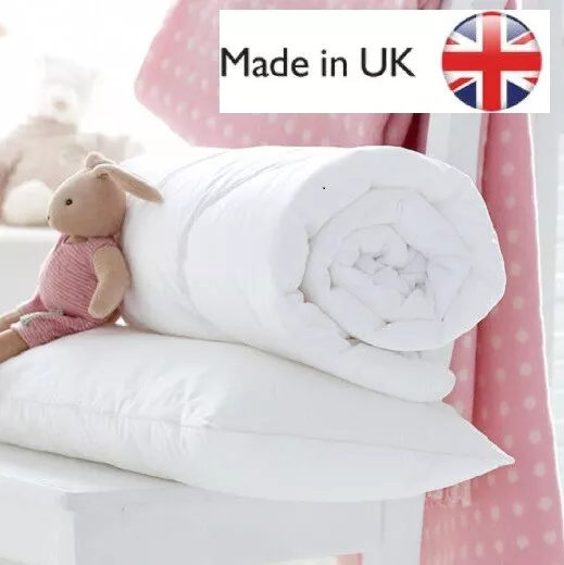 Luxury Cot Bed Duvet Quilt & Pillow Baby Toddler Junior Antiallergy New Season