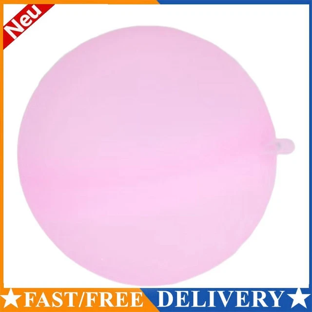 Absorbent Ball Reusable Summer Water Bomb Pool Party Water Games (Pink)