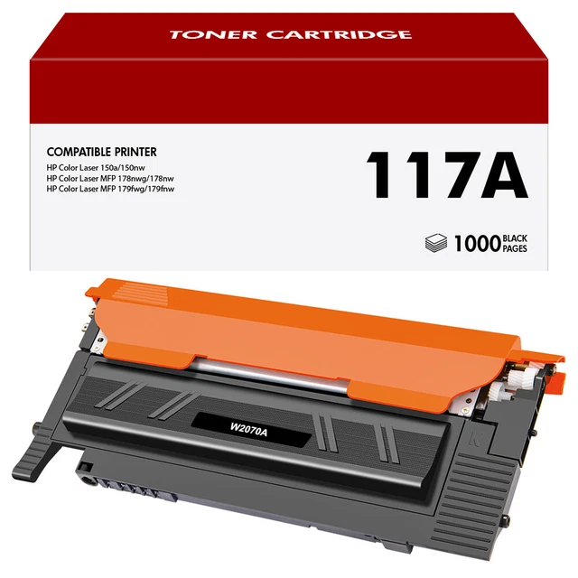4 Toner XXL Per HP 117A Con Chip Per Color Laser MFP 178nwg - Foto 11