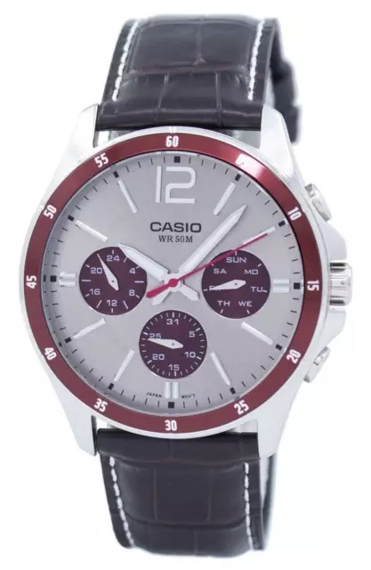 CASIO ENTICER ANALOG Quartz No. 5374 5392 Men s Watch Brown