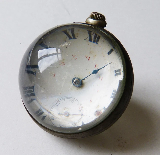 Verre Bombe Pour Montre De Gousset - Diamètre 43.9 Mm - Dôme Haut - Neuf Sans étiquette - Fabriqué En France