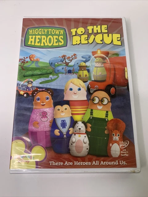 HIGGLYTOWN HEROES TO The Rescue (DVD) Playhouse Disney! Walt Disney DVD!  NEW! $19.90 - PicClick