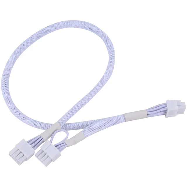 Lot de 8 Câbles d'alimentation PCIe 6 Broches vers 8 Broches, 8 Pin GPU