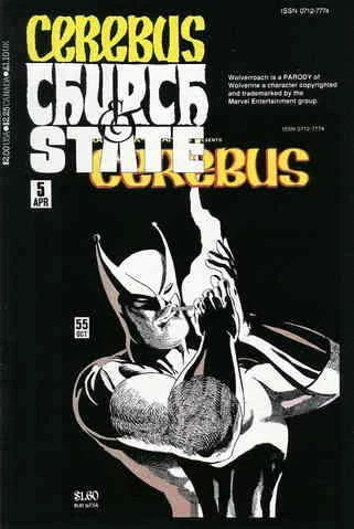Cerebus: Church And State #5 FN; Aardvark-Vanaheim | 55 Dave Sim - we combine sh