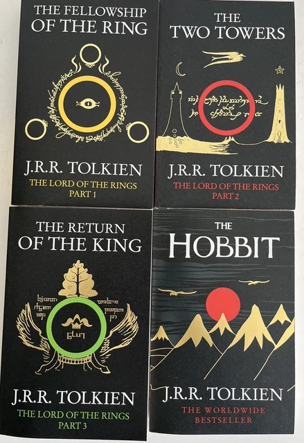 HOBBIT AND THE Lord of the Rings 4 Books Set (4 Volumes) by J R R ...