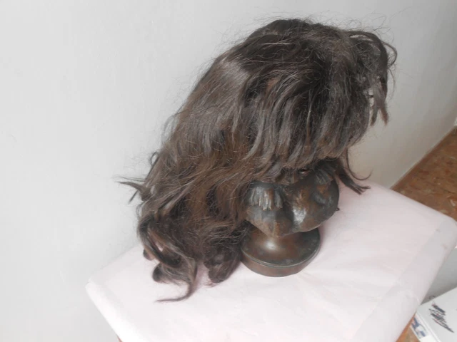 Perruque Cheveux Naturels Afro Crépus