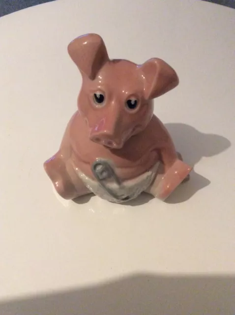 Original Wade England Pottery Nat West Collectors Piggy Bank Woody Baby