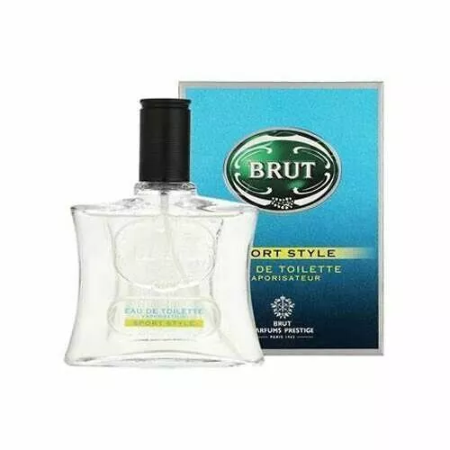 Eau De Toilette Brut Sport Style Spray Homme Nuovo 100Ml/3.4 Fl Oz Neuf...