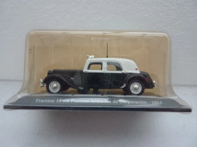 Norev ? Presse Citroen Traction 15 Six Fuerzas Armadas De C Neuf + Blister Serti
