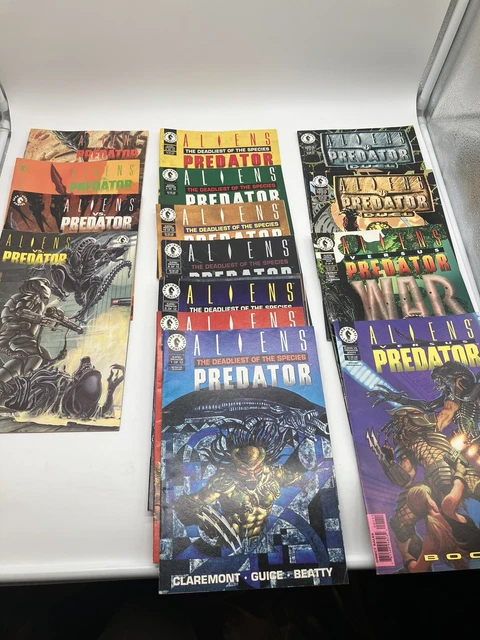 LOT OF 15 "Aliens Vs. Predator" #1-4 Dark Horse Comics Mixed Lot