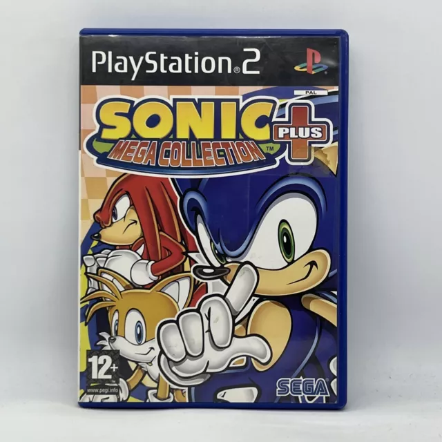 Sonic Mega Collection Plus PS2 - DISC ONLY - Tested