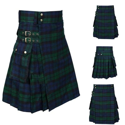 Cardo Hs Kilt Scozzese Fly Plaid Spilla Pesca Pietra Cromo Cardo Perno & Spille 10.2cm 