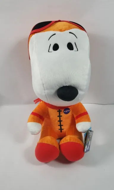 16" Peanuts Snoopy Plush Macys Thanksgiving Parade NASA Astronaut  SEALED