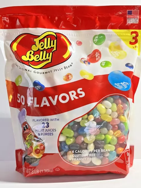 Jelly Belly 50 Flavor Gourmet Jelly Beans, 3 lbs. EXP 08/2025