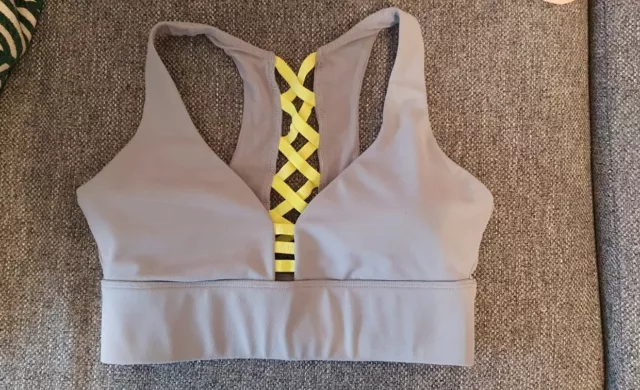 Grauer Sportbh von Fabletics