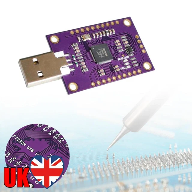 USB TO JTAG UART/ FIFO SPI/ I2C Module High Speed Multifunction (FT232H ...