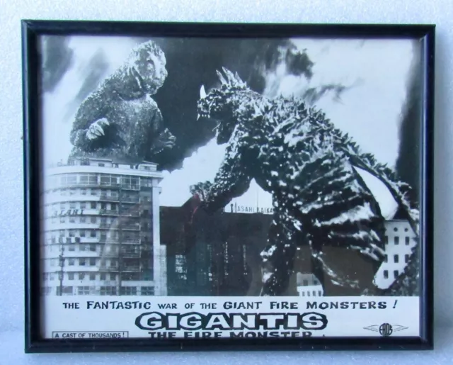 GIGANTIS THE FIRE MONSTER - 1959 Lobby Card 10x8 - Sci-Fi, Horror, Godzilla