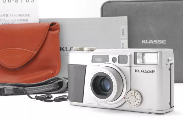 [NEAR MINT in Box] Fujifilm Fuji Klasse Silver 35mm Point & Shoot JAPAN