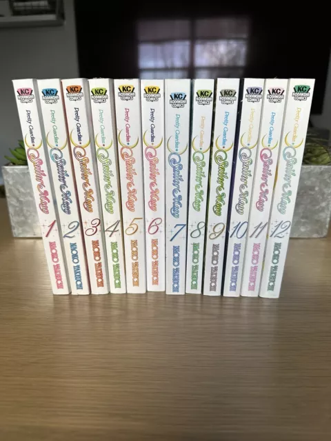 Pretty Guardian Sailor Moon Complete English Manga Set Series Volumes 1-12 Vol