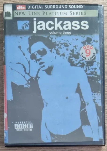^ Jackass: Volume Three ~ DVD ~ Region 1 ~ NTSC ~ FREE postage!!