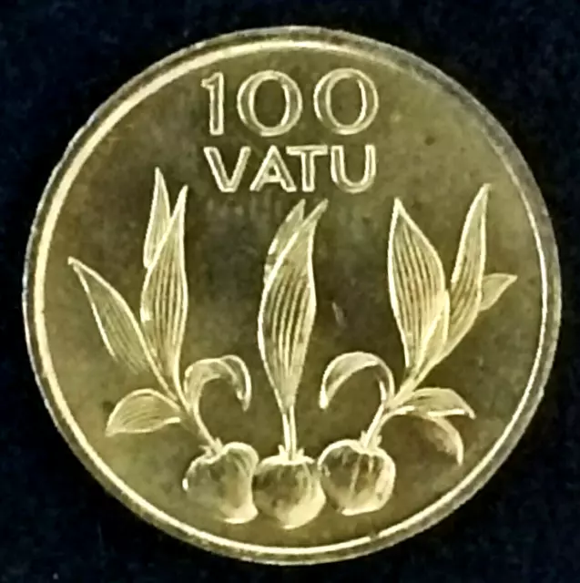 Vanuatu 1988  •  100 Vatu FIRST YEAR OF ISSUE circulation coin