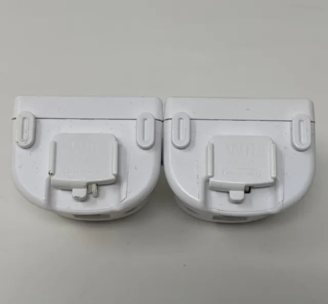 Lot Of 2 Nintendo OEM Wii White Motion Plus Remote Adapter Attachment RVL-026