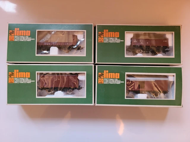 Lima H0 - Coffret de wagon de marchandises - Train de