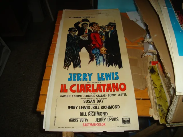 Il Charlatan Affiche Original 1967 Jerry Lewis