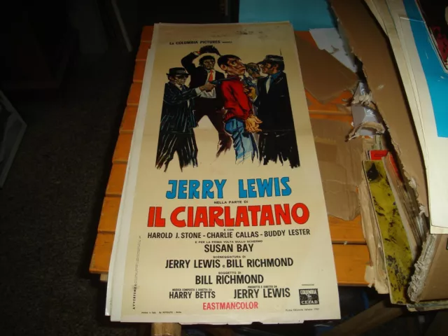 Il Charlatan Affiche Original 1967 Jerry Lewis