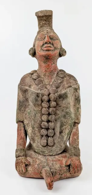 Alte Maya Tonfigur - Höhe 38,5 cm