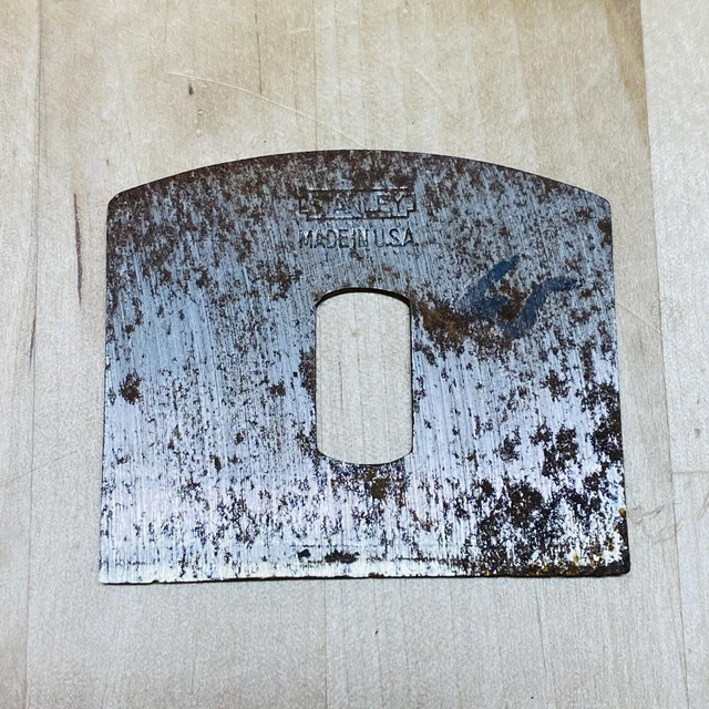 Vintage Stanley 2-1/8" Antique Blade For 151 Wood Spokeshave Made In USA