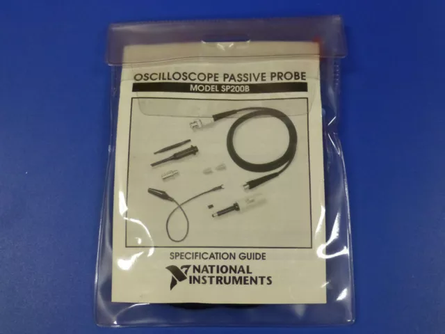 NEW - National Instruments SP200B Oscilloscope Probe for NI Scope Devices