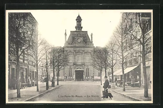 CPA Le Parc-Saint-Maur, la Mairie