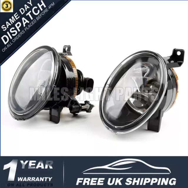 For VW Golf Mk6 6 Touran Jetta Tiguan Eos Caddy Fog Lights Light Lamps Pair L R