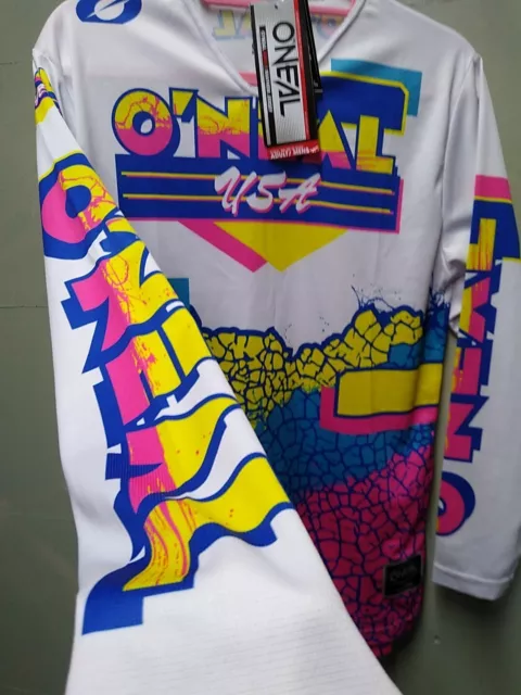 Mayhem Crackle 91 Motocross Trikot selten gefunden limitierte Auflage ONeal MX Top Retro 3