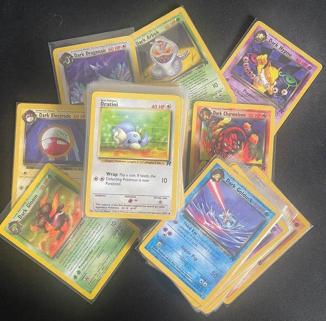 Pokemon TCG Vintage WOTC Team Rocket Unlimited - Choose Your Card! - NM/LP