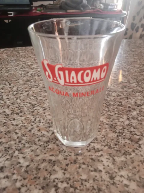 Bicchiere Acqua Minerale S. Giacomo